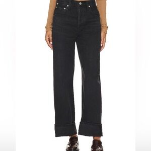 Citizens Of Humanity Ayla Black Baggy Jeans size 25